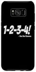 Galaxy S8+ 1-2-3-4! Punk Rock Countdown Tempo Funny Case