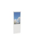 HI-ND Mini Single Totem 24" - stand - for digital signage LCD panel - single - white RAL 9003