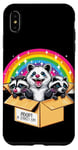 iPhone XS Max Adopt a Street Cat Funny Team Trash Raccoon Opossum Skunk Case