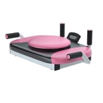 YFFSS Weights Bench, Portable Folding Abs Exerciser Core Strength Exercise Sit-ups Abdominal Training With Electronic Recorder Home Gym (Color: Pink)