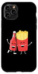 iPhone 11 Pro Friendship Day Best Friends – Cute Ketchup & Fries Graphic Case