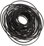 30 Mixed Size & Width Rubber Drive Belts for Cassette Tape Deck CD DVD Player  