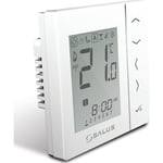 Digital, trådbunden 230v rumstermostat för installation med tidtabell