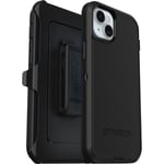 Otterbox iPhone 15 Plus Defender - Robust mobilskal med hög skyddsfaktor, svart