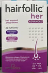 Vitabiotics Hairfollic Woman Advanced - 60 Capsules- New In Box- Hair Tablet