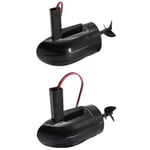 1 par Flytec 2011-5 fiskebåt RC-motor för uppgraderad 2011-5 betebåt, vänster och höger sida