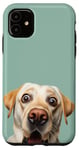 iPhone 11 Funny Labrador Retriever Taking a Selfie Dog Mom Puppy Dad Case