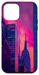 iPhone 12 mini Bold color minimal new york city architecture landmark Case