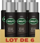 Brut Men'S Deodorant Spray 200 Ml - Pack of 6