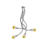 Creative Cables Flex 90 Articulated Ceiling Lamp With Diffused Light With G95 Led Bulb - With Bulb