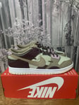 nike dunk low scrap men’s size UK 11 EU 46 US 12  dh7450-100 light stone