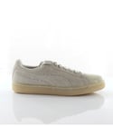 Puma Suede Jelly Grey Leather Womens Trainers 365859 02 - Size UK 3.5