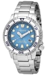 Citizen Promaster Dive Light Blue Dial Eco-Drive Divers BN0165-55L Mens Watch