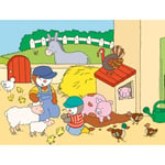 Nathan - Puzzle Enfant - 30 pièces - T'choupi à la ferme - Fille ou garçon dès 4 ans - Puzzle de qualité supérieure - Carton épais et résistant - Quotidien & Animaux - 86379