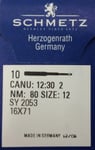 Schmetz (F23) Nåler SY 2053 10pakk 80/12