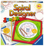 Ravensburger - Spiral - Junior Spiral Designer - Dessin - Apprendre à dessiner - Crayons de couleur inclus - Activité créative - Dès 4 ans - 29699 - Version française, Multicolore, M