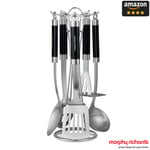 Morphy Richards 5 Piece Stainless Steel Tool Set  46820 Accents in Black