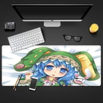 DATE A LIVE XXL Gaming Mouse Pad - 900 x 400 x 3 mm – extra large mouse mat - Table mat - extra large size - improved precision and speed - rubber base for stable grip - washable-3_600x300