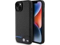Bmw Case For Iphone 15 Plus 6,7&Amp Amp Quot  Bmhcp15m22nbck Black Hc Pu Carbon