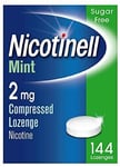 Nicotinell Nicotine Lozenge Quit Smoking Aid Sugar Free Mint Flavour 2 Mg 144 P