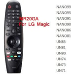 Couleur AKB75855501 Télécommande MR20GA originale pour LG Magic TV, pour ZX-WX-GX-CX-BX-NANO9-NANO8 UN8-UN7-UN6