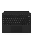 Microsoft Surface Go Type Cover - keyboard - with trackpad accelerometer - German - Tastatur - Svart