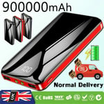 Fast Charging Power Bank 900000mah Dual Usb External Battery Charger For Phone