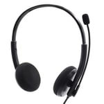 USB Headset with Microphone Noise Cancelling, Headset with Microphone for Laptop, PC Headset, Business Call Center Headset, Control with Mute for Skype Chat & Office Headset