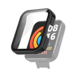 Xiaomi Redmi Watch 2 Lite Cover + Skærmbeskytter - Sort
