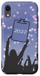iPhone XR New Year Celebration 2022 Midnight Greeting Case