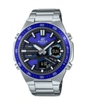 Casio Edifice Mens Silver Watch EFV-C110D-2AVEF Stainless Steel (archived) - One Size