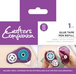 Crafter's Companion Glue Tape Pen Refill Cartidge-Dots-Long Lasting 30m Length-Permanent-for Cardmaking & Scrapbooking