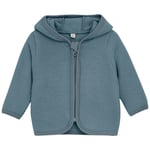 Huttelihut Jacka Ears Wool Fleece (M) Stormy Weather | Grå | 80 cm
