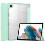 Coque de Protection légère et Fine Compatible avec Samsung Tab A8 Tri-Fold Haut de Gamme Yager en Acrylique TPU Transparent pour Tablette