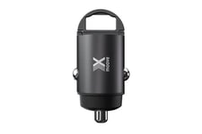 Accessoire téléphonie pour voiture Xmoove Powercar - chargeur allume cigare compact 30W double port USB-A et USB-C