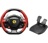 THRUSTMASTER Ferrari 458 Spider Racing Wheel & Pedals - Black & Red