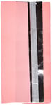 Pracht Creatives Hobby 7074-20155 décoratives Mix Rose/Argent, 3 Demi-plaques, env. 200 x 50 x 0, Bande de Cire, pour Modeler et décorer des Bougies, Pink-Tone Silver, 200 x 100 x 0,5 mm