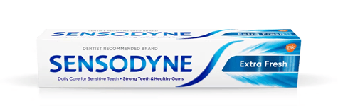 Sensodyne Daily care Toothpaste 2 Protect teeth against Cavities-Freshness 24/7