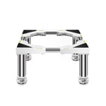 Heavy Duty Washing Machine Stand Universal Base Dorm Fridge Stand Adjustable Dryer Base 4/8/12 Strong Stainless Steel Feet Washing Machine Stand Pipe Freezer Holder Stand Roller