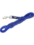 Julius-K9 C&G - Super-grip leash blue/grey 20mm/3.0m with handle