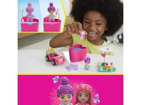 MEGA Barbie Color Reveal Bilresa med cabriolet, Byggsats, 4 År, Plast, 66 styck, 210 g