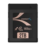 SABRENT CFexpress Type B pro Memory Card 2TB, Rocket CFX, cf express speeds up to R1800MB/s W1700MB/s, compatible with DSLR Cameras for professional photographers and videographers (CF-XXIT-2TB)