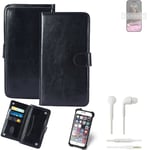 Case For Apple iPhone 14 Pro + Earphones Protective Flip Cover Folding Bag Book 