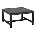 Nordic Furniture Group Lakrits Vintage soffbord svartlackad alm 80x80 cm