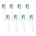Brush Heads for Philips Sonicare DiamondClean Tooth Brush Replacement Pack of 8
