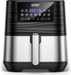 Innsky Air Fryer XL 5,5L,【2024 Upgraded】11 in 1 Oilless Hot Air Fryers Oven, Eas