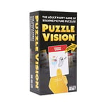 WHAT DO YOU MEME? 7039 Vision-The Picture Puzzle Guess The Phrase Party Game, Black