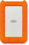 Lacie Rugged USB-C, 2TB, Portable External Hard Drive, Drop, Shock, Dust, Rain R