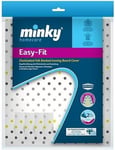 Assorted Minky Iron Board Cover 122cm x 43cm Easy Fit Elasticated Cotton Home