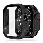 Apple Watch Ultra 49mm 2nd Gen Heltäckande skal med inbyggt skärmskydd, Svart